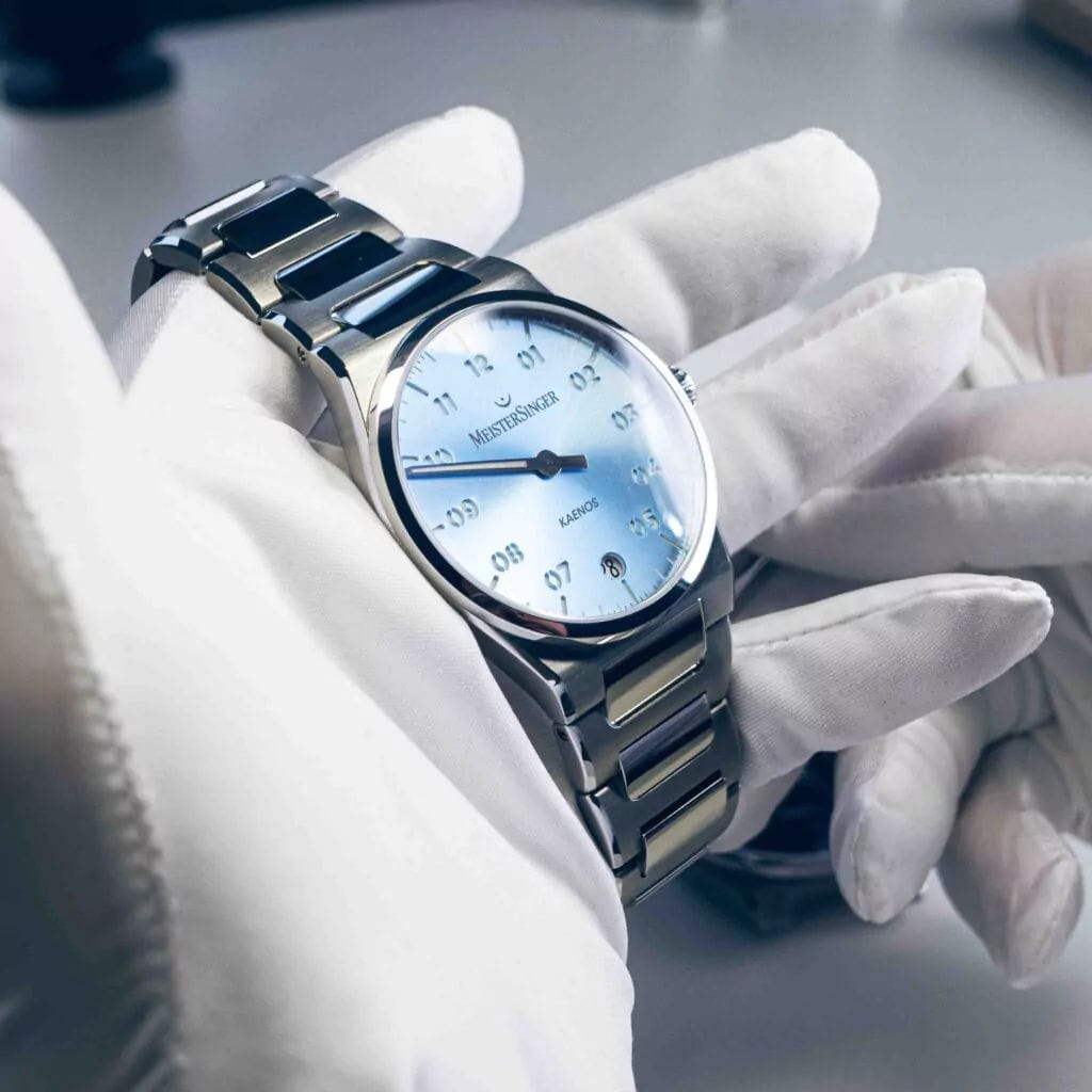 MeisterSinger KS914 Kaenos Sunburst Ice Blue