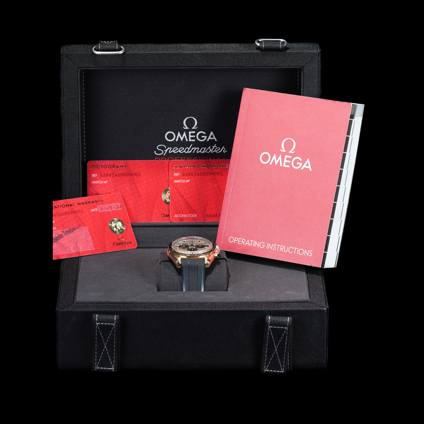 Omega 310.62.42.50.99.001 Speed Master Moonshine Gold