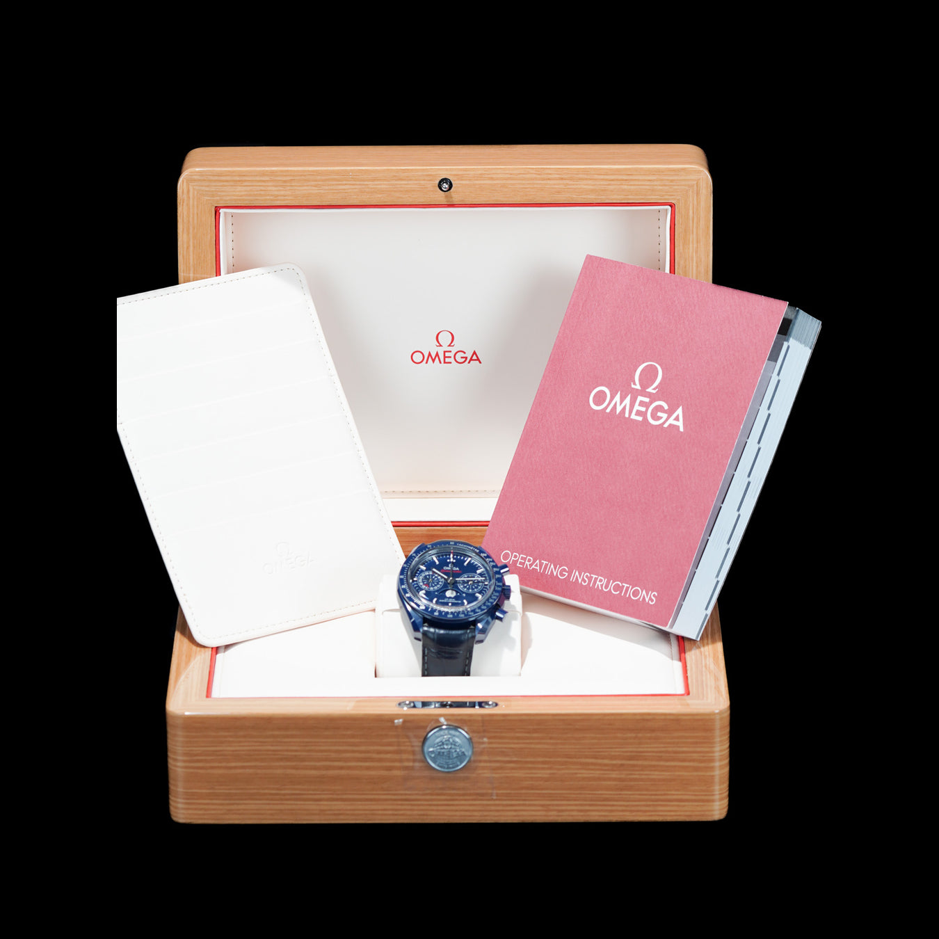 Omega 304.93.44.52.03.001 Speedmaster Blue Side Of The Moon