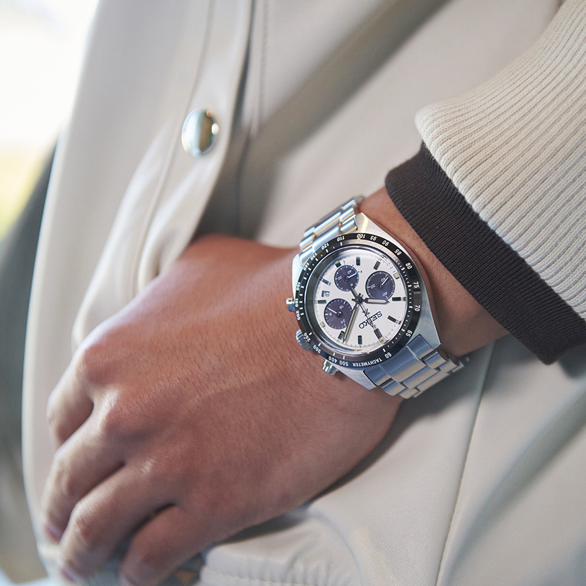 Seiko Prospex Speedtimer Solar Chronograph SSC813