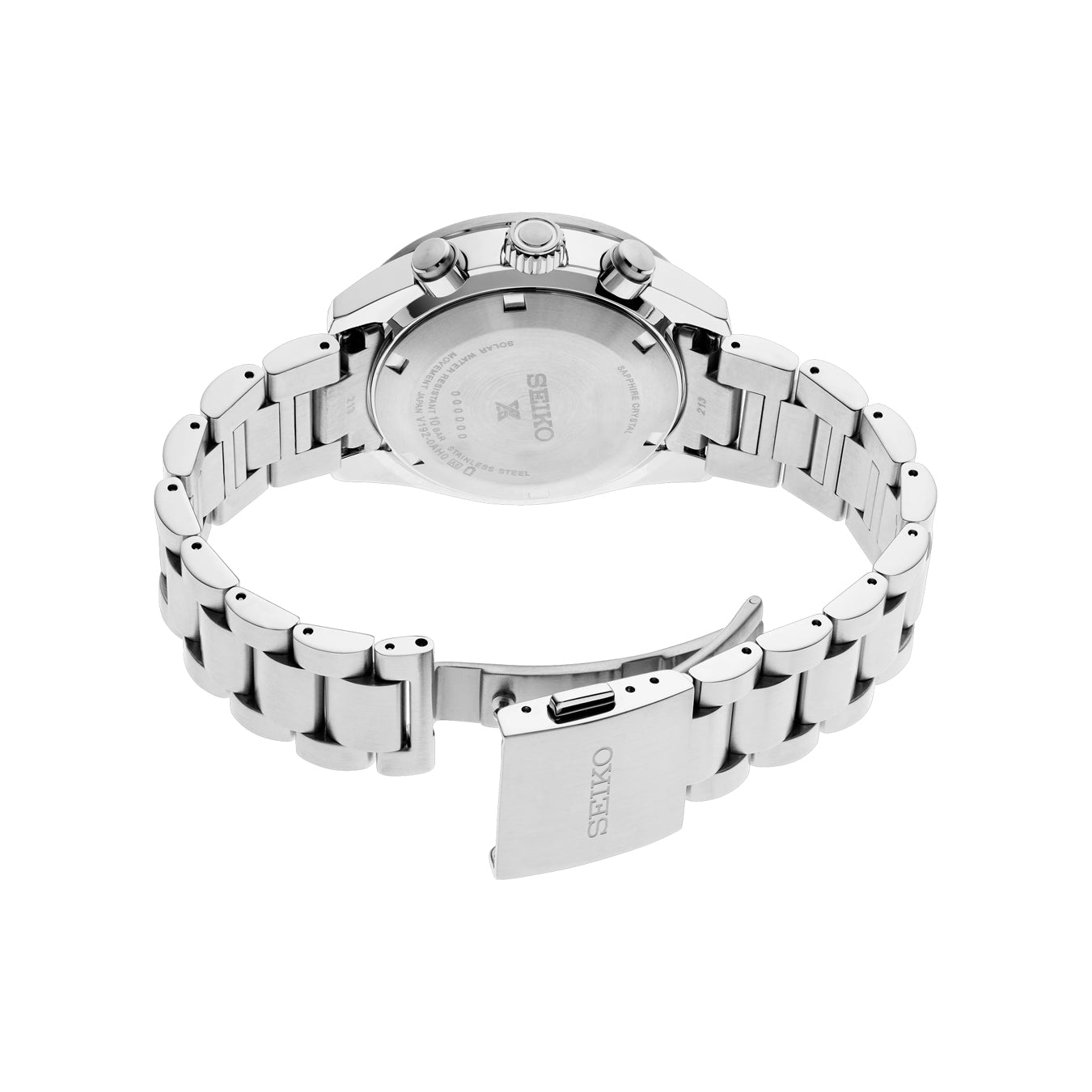 Seiko Prospex Speedtimer Solar Chronograph SSC911 White Dial