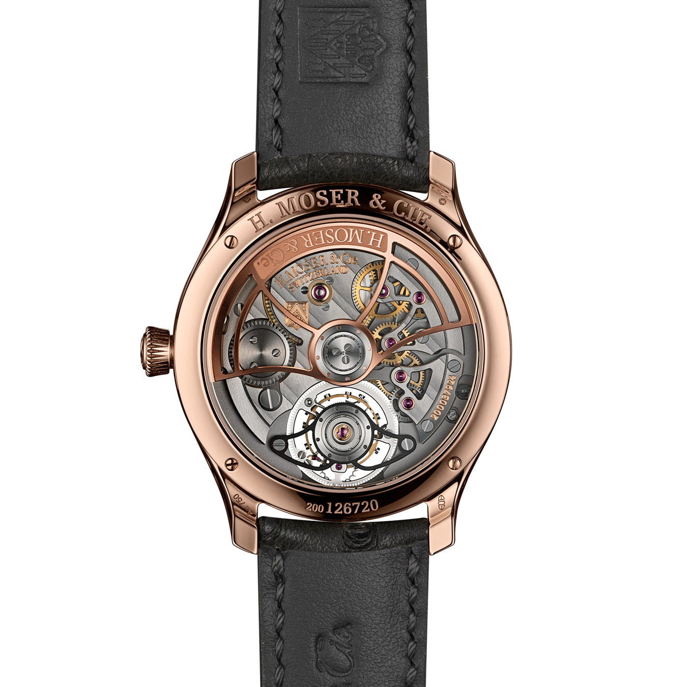 H. Moser & Cie. 1805-0400 Endeavour Tourbillon Rose Gold Turquoise Enamel