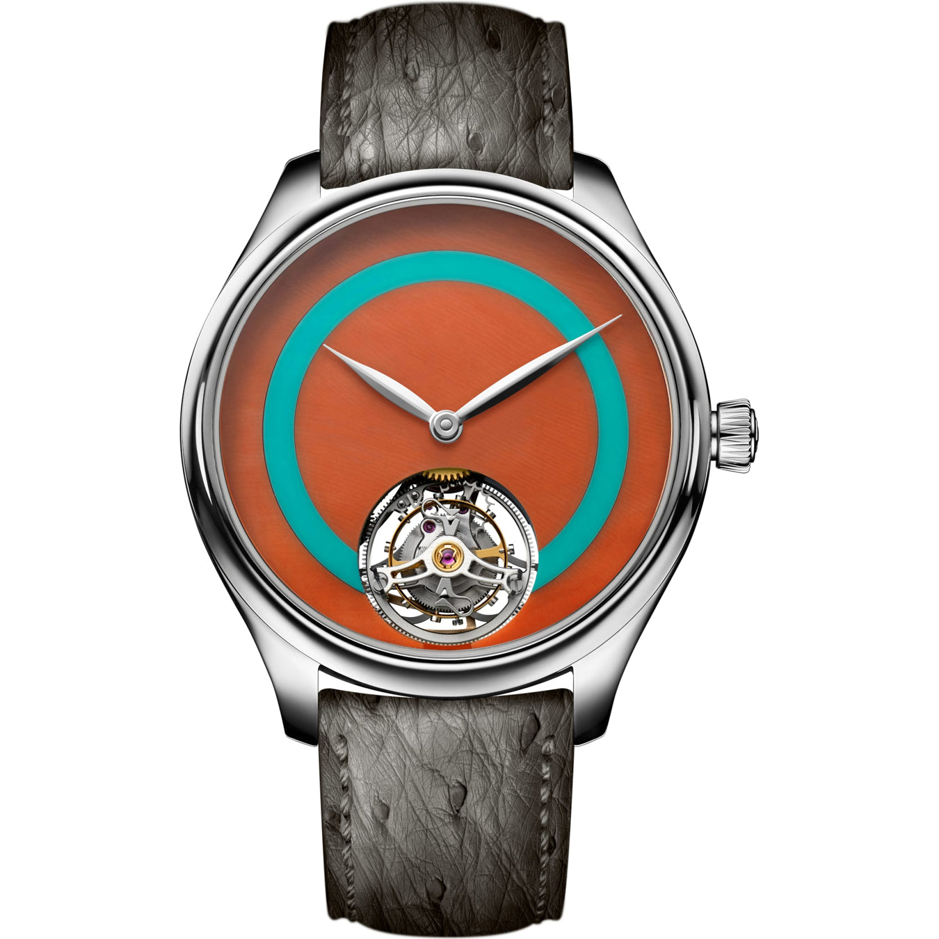 H. Moser & Cie. 1805-1207 Endeavour Tourbillon Coral Turquoise