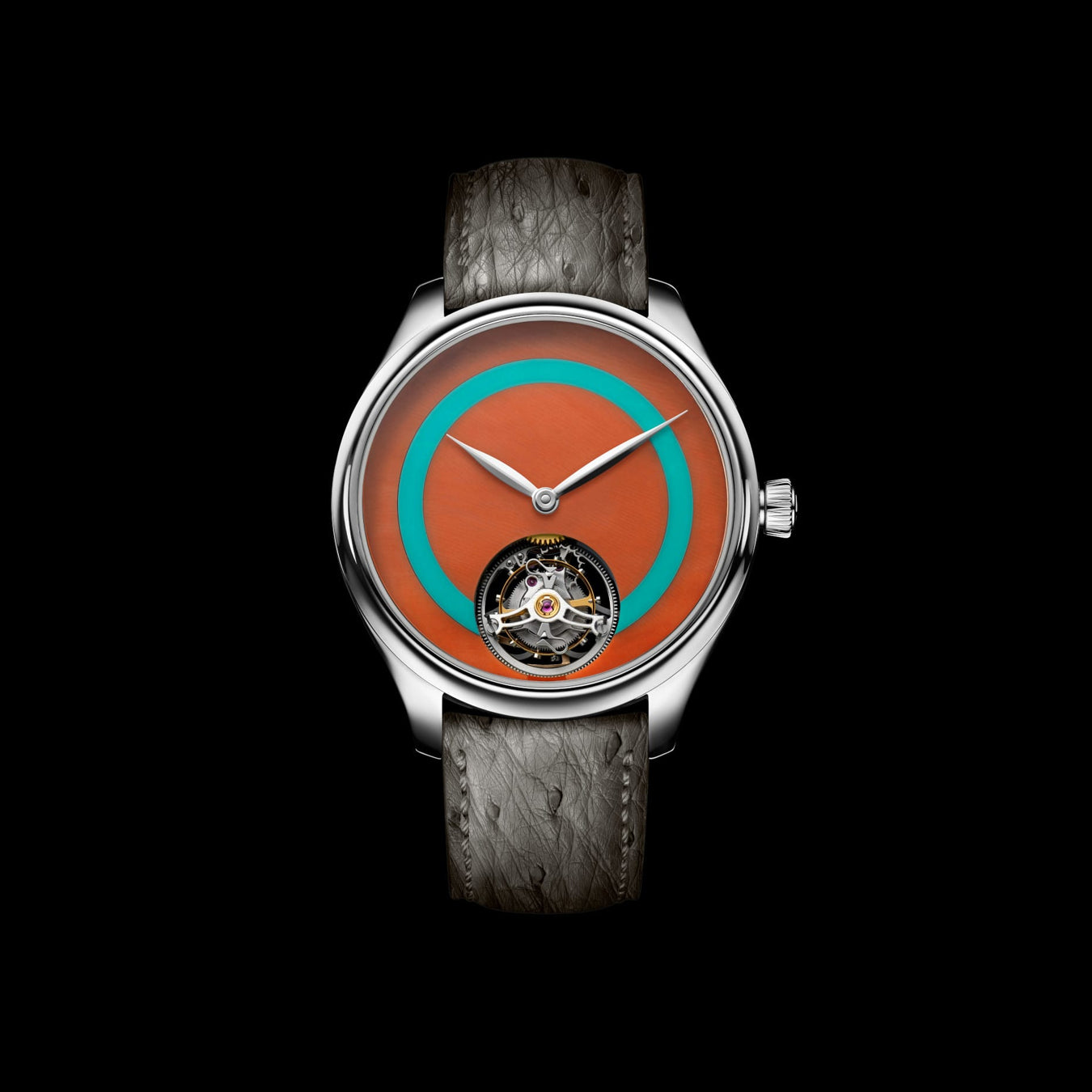 H. Moser & Cie. 1805-1207 Endeavour Tourbillon Coral Turquoise