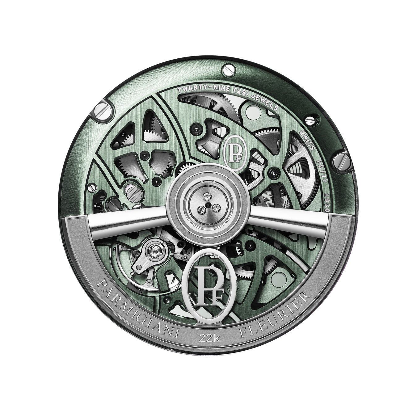 Parmigiani Fleurier PFC912-1020002-100182 Tonda PF Skeleton Slate Green