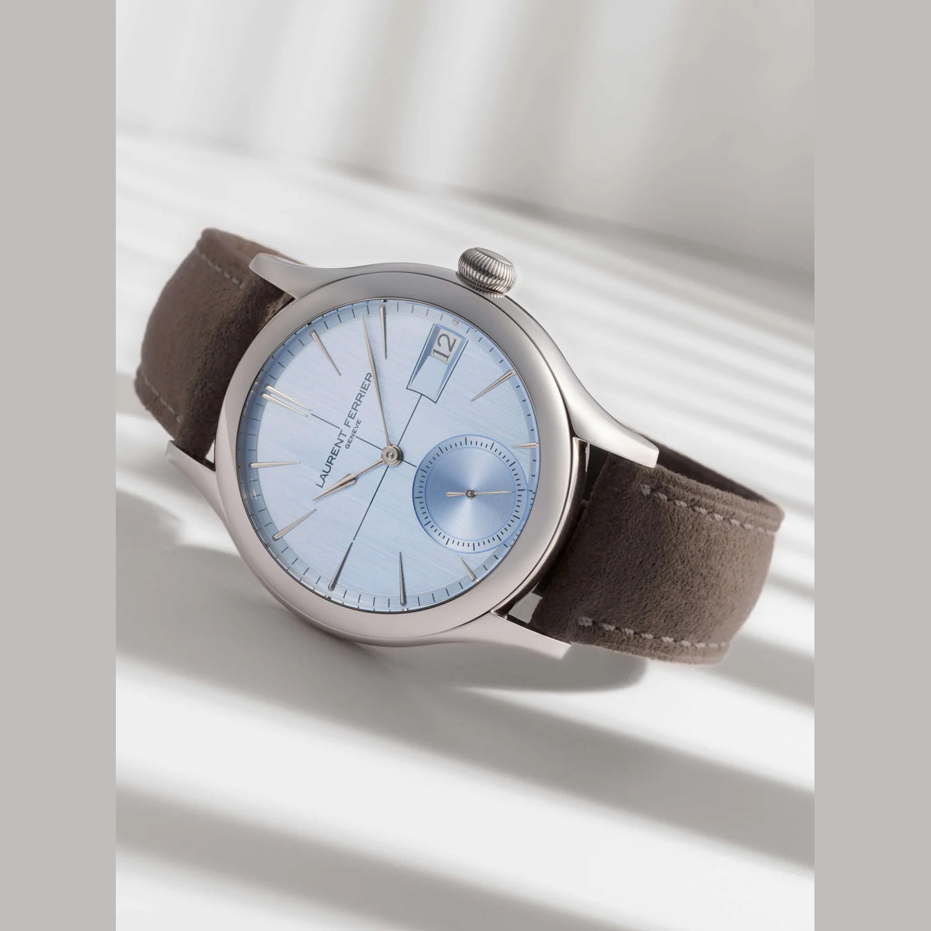 Laurent Ferrier Classic Auto Horizon 40mm Ice Blue Sunburst Dial LCF046.AC.CG1