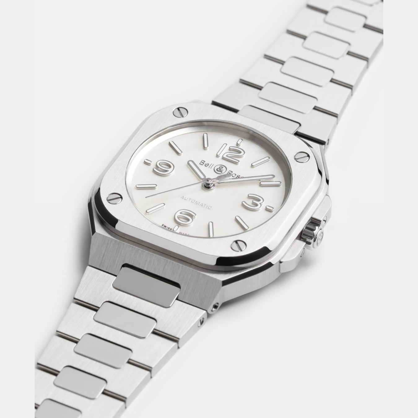 Bell & Ross BR05A-S-MP-ST/SST MOP Steel 36mm