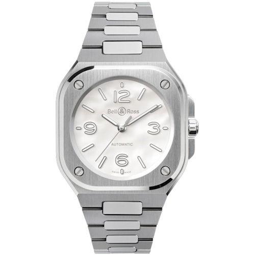 Bell & Ross BR05A-S-MP-ST/SST MOP Steel 36mm