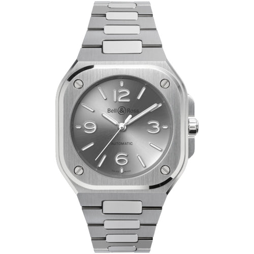 Bell & Ross BR05A-S-GR-ST/SST BR-05 36mm Grey Steel