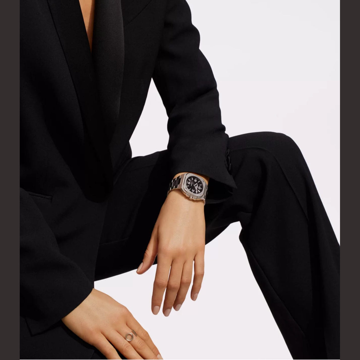Bell & Ross BR05A-S-BL-ST/SST BR-05 Black Steel 36mm