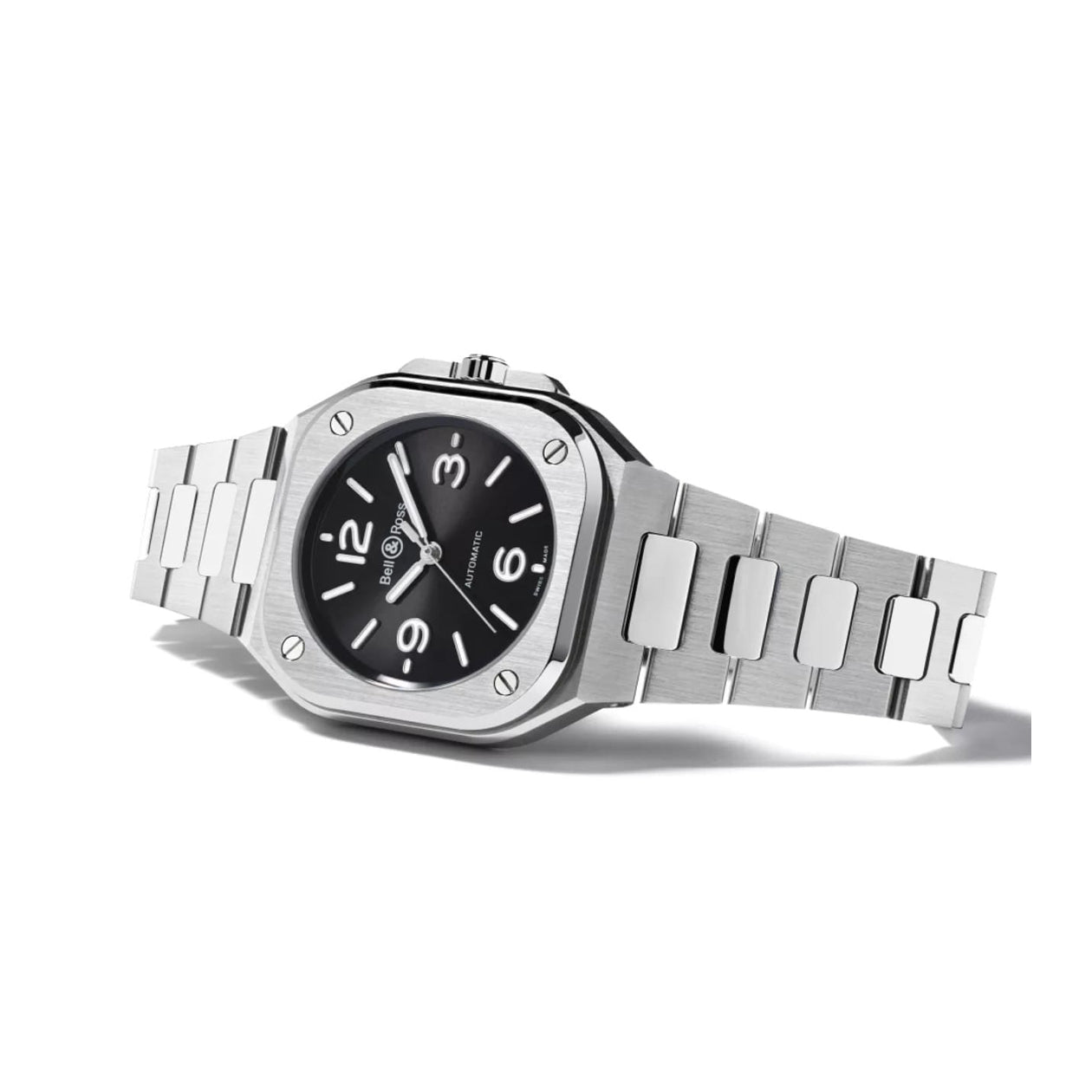 Bell & Ross BR05A-S-BL-ST/SST BR-05 Black Steel 36mm