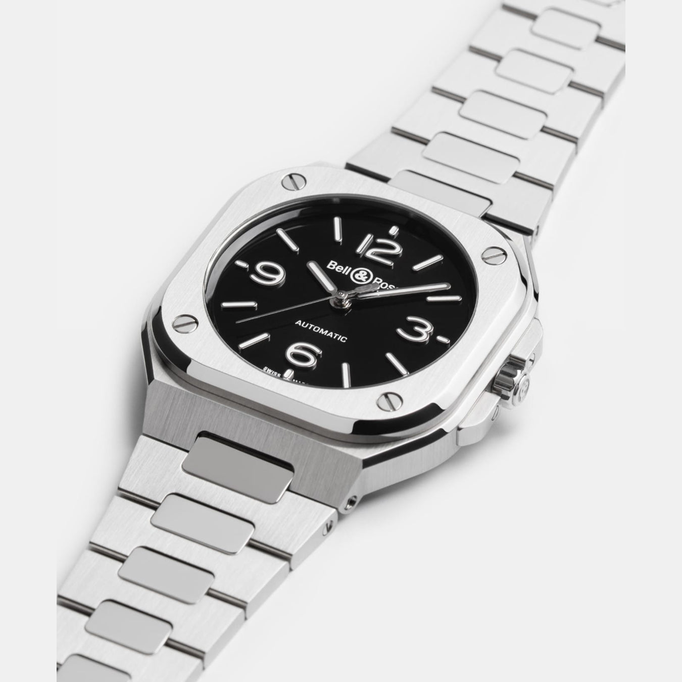 Bell & Ross BR05A-S-BL-ST/SST BR-05 Black Steel 36mm