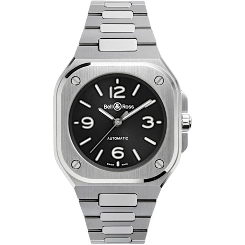 Bell & Ross BR05A-S-BL-ST/SST BR-05 Black Steel 36mm