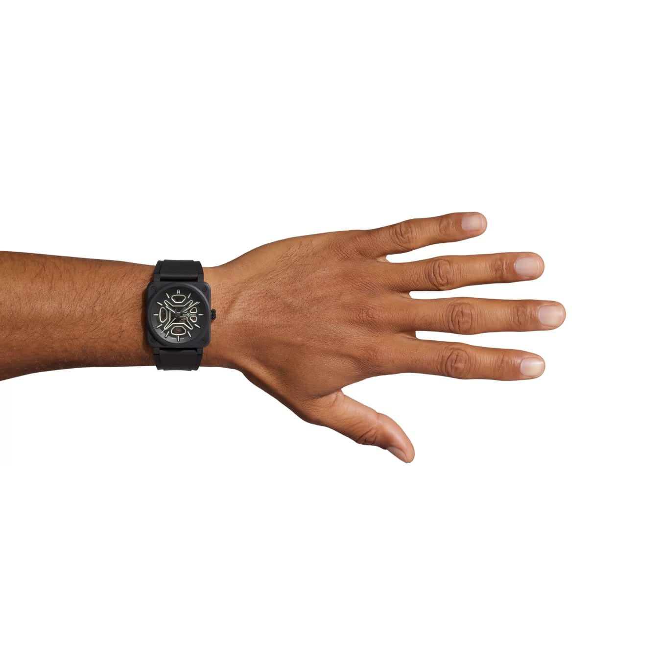 Bell & Ross BR03A-LM-SKCE/SRB BR-03 Skeleton Lum Ceramic