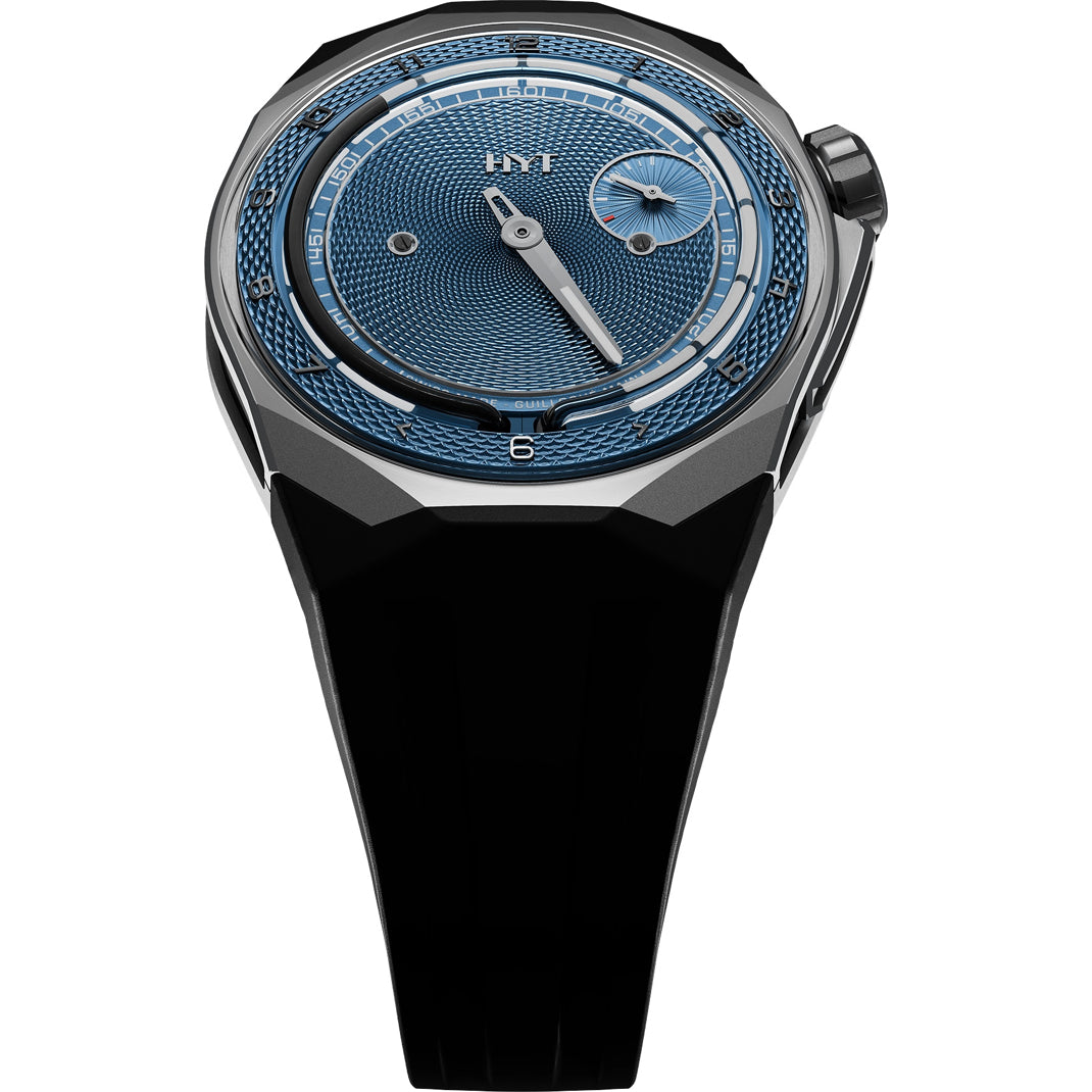 HYT T1 Titanium Guilloché
