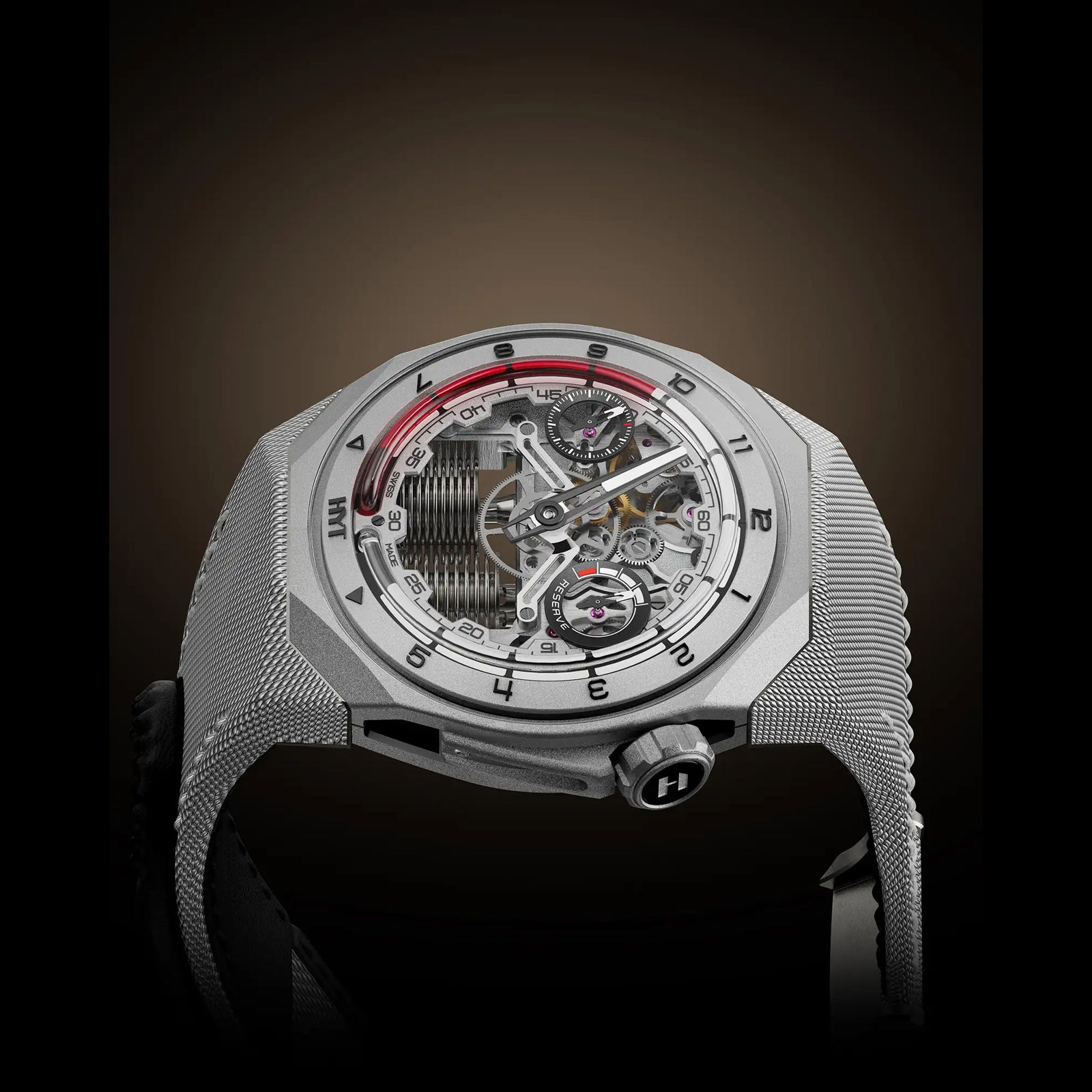 HYT S1 Beadblasted Titanium Red