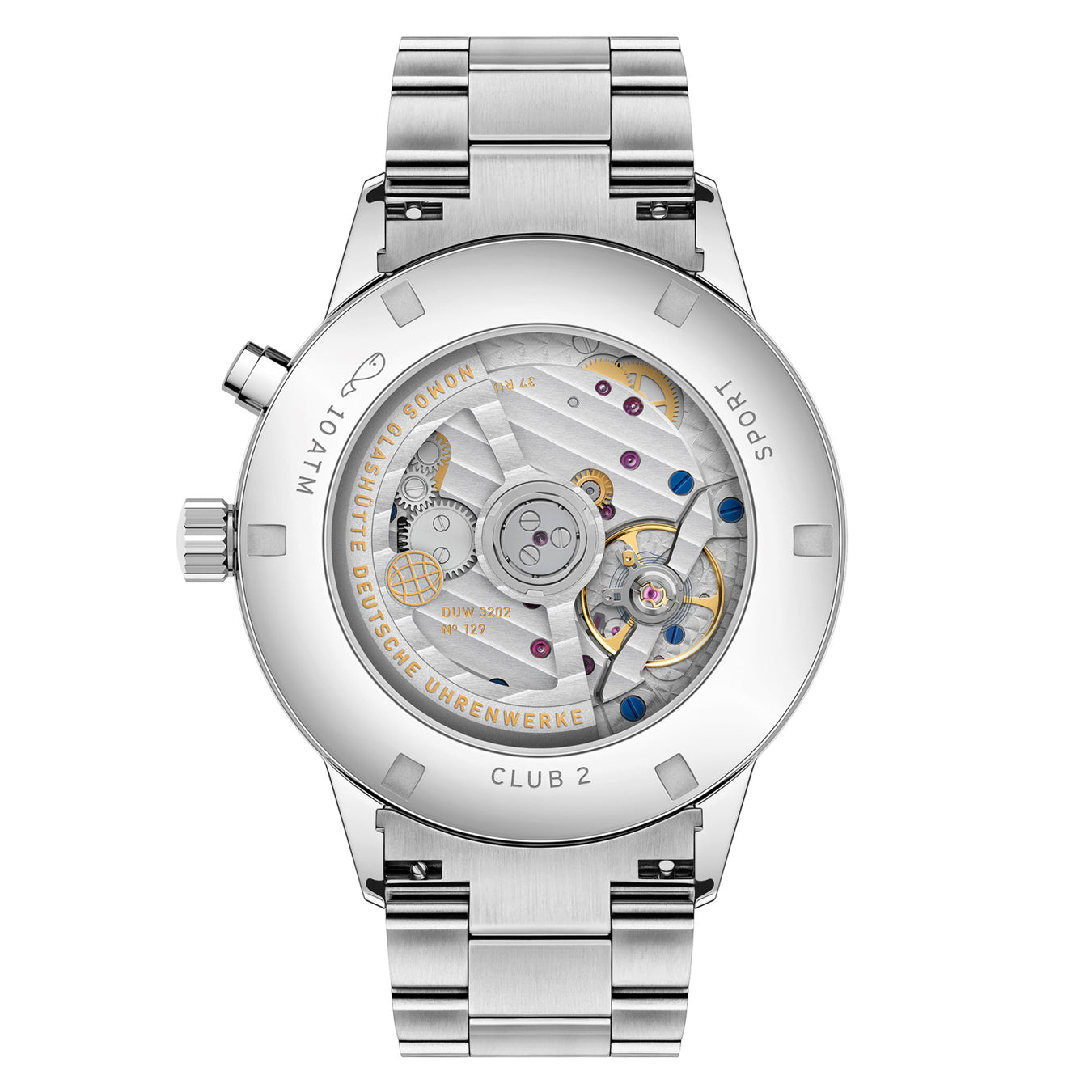 NOMOS Glashütte Club Sport Neomatik Worldtimer Blue