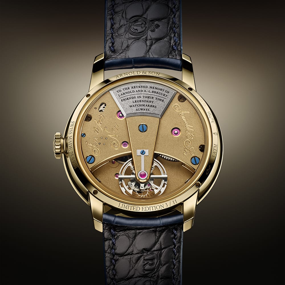 Arnold & Son Constant Force Tourbillon 11 Yellow Gold