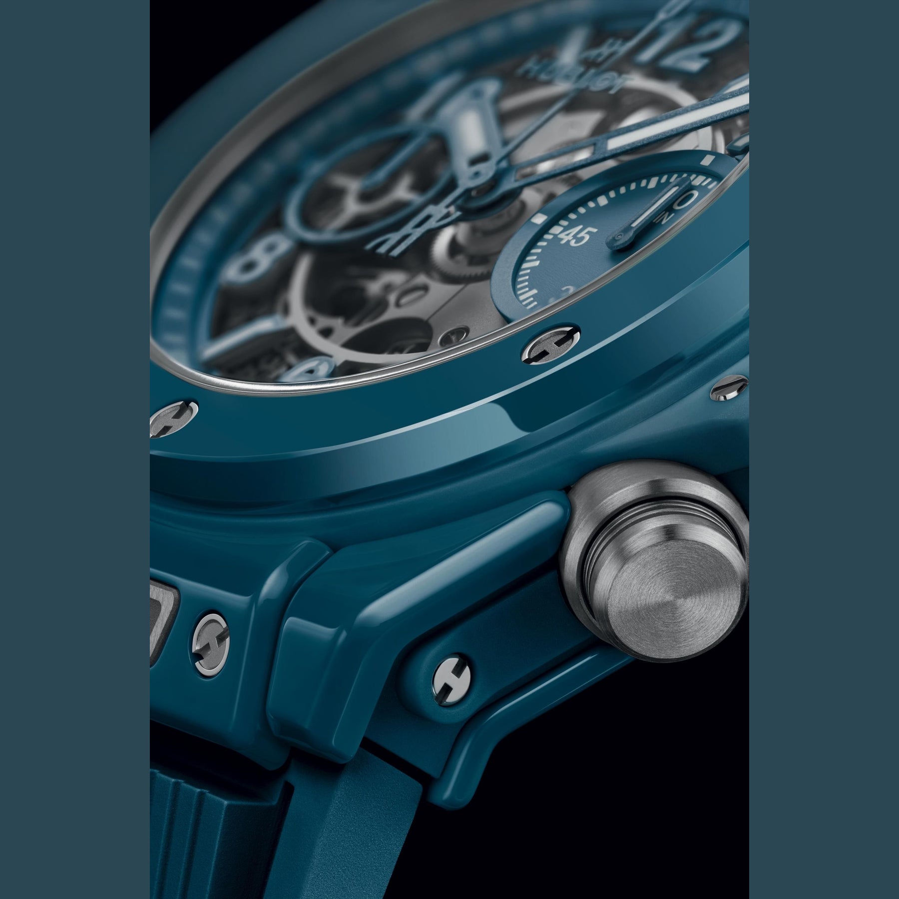 Hublot 441.ES.5121.RX Big Bang Unico Petrol Blue Ceramic
