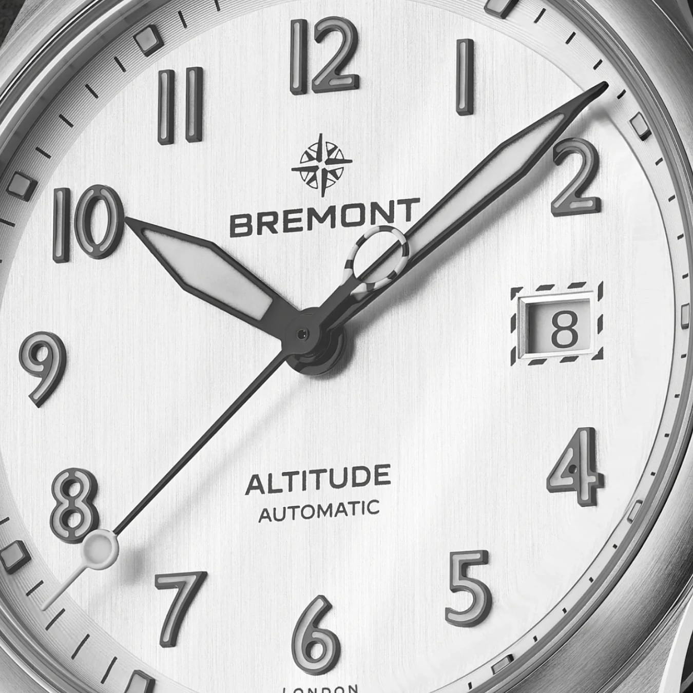 Bremont ALT39-DT-SS-SI-B Altitude 39 Date On Bracelet