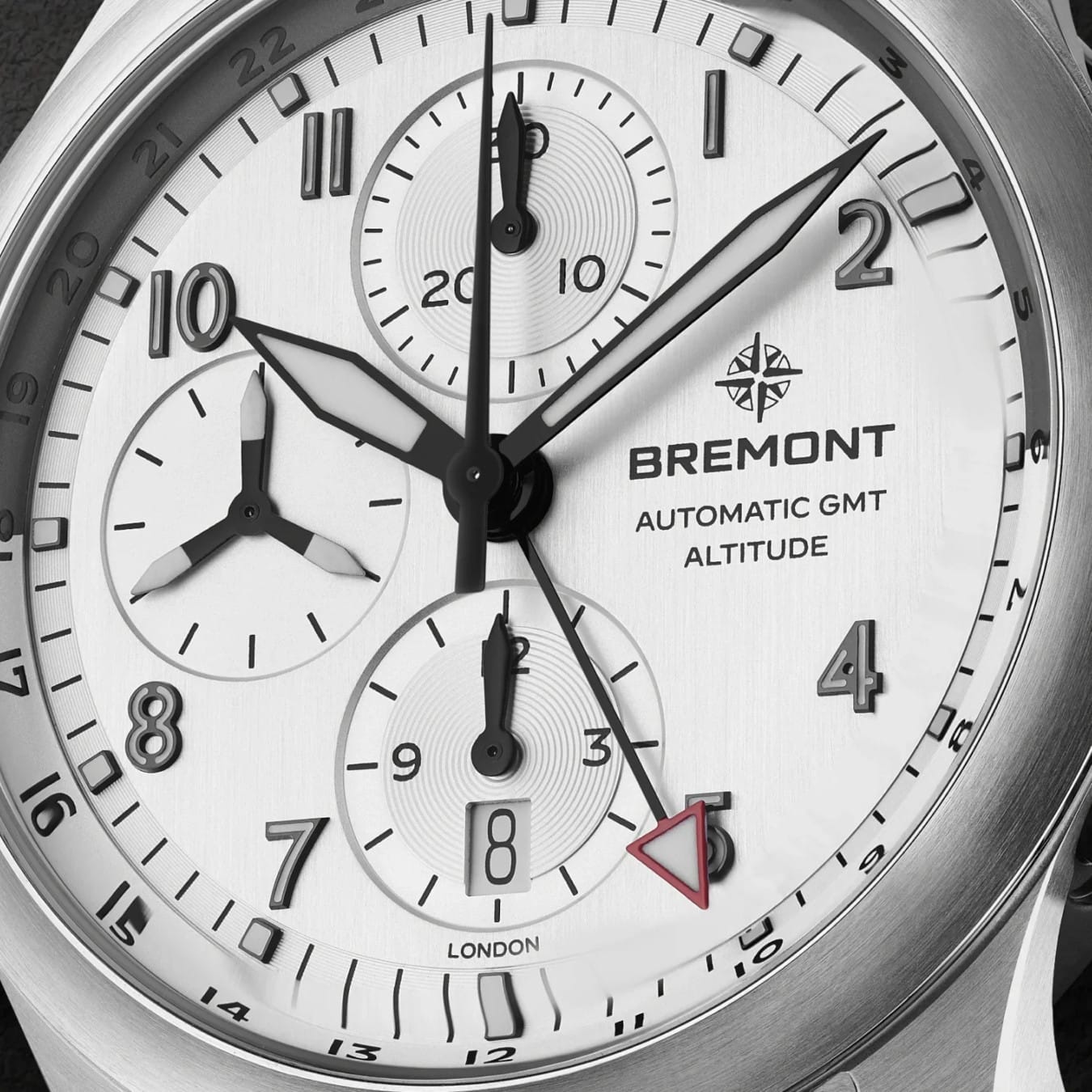 Bremont ALT42-CHR-G-SS-SI-N-S Altitude Chronograph Gmt On Nato Strap