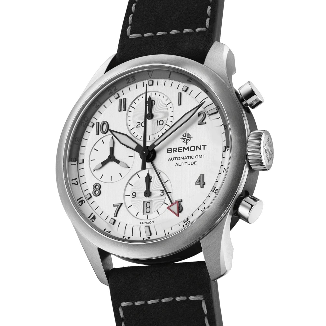 Bremont ALT42-CHR-G-SS-SI-L-S Altitude Chronograph Gmt On Strap