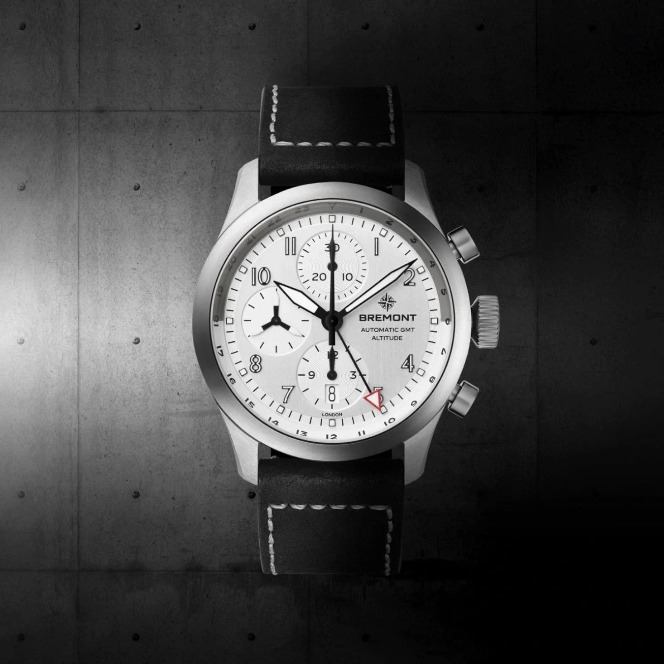 Bremont ALT42-CHR-G-SS-SI-L-S Altitude Chronograph Gmt On Strap