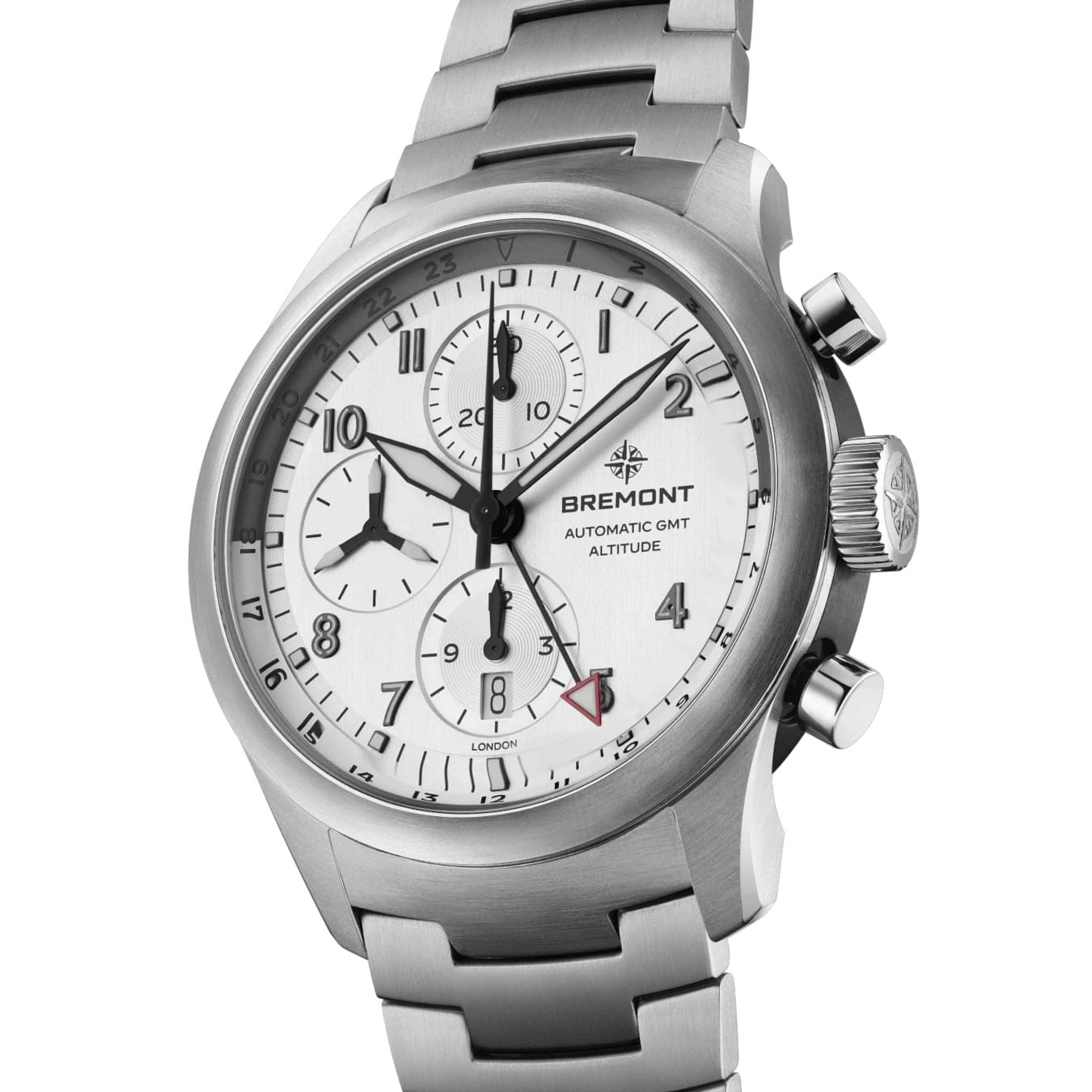 Bremont ALT42-CHR-G-SS-SI-B Altitude Chronograph GMT on Bracelet
