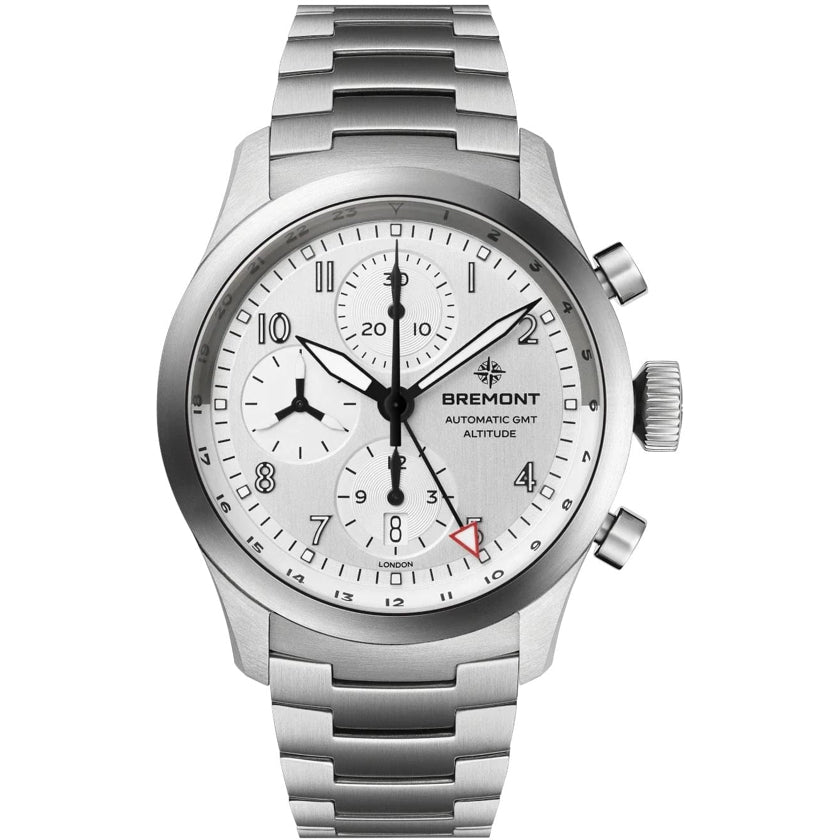 Bremont ALT42-CHR-G-SS-SI-B Altitude Chronograph GMT on Bracelet