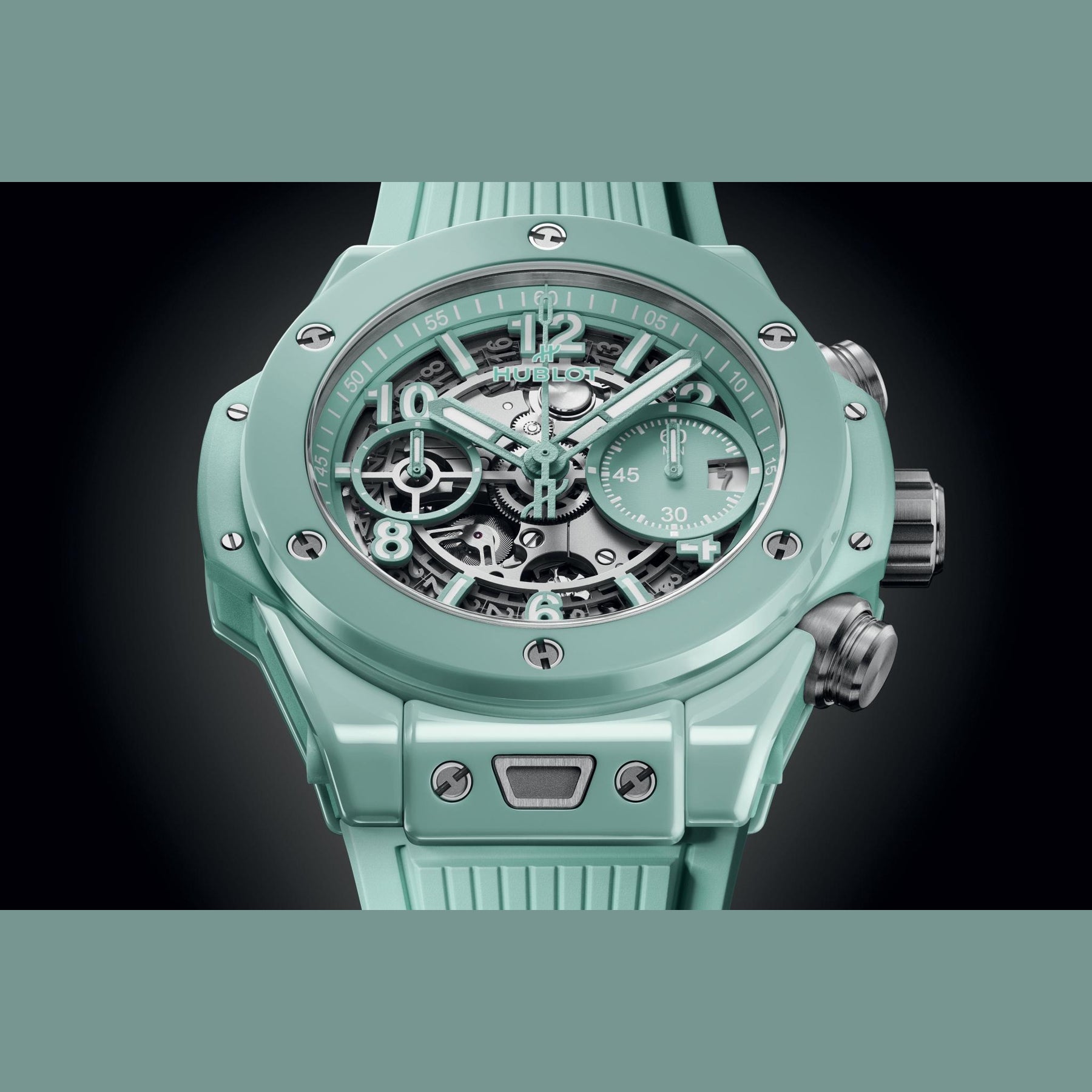 Hublot 441.GS.5221.RX Big Bang Unico Mint Green Ceramic