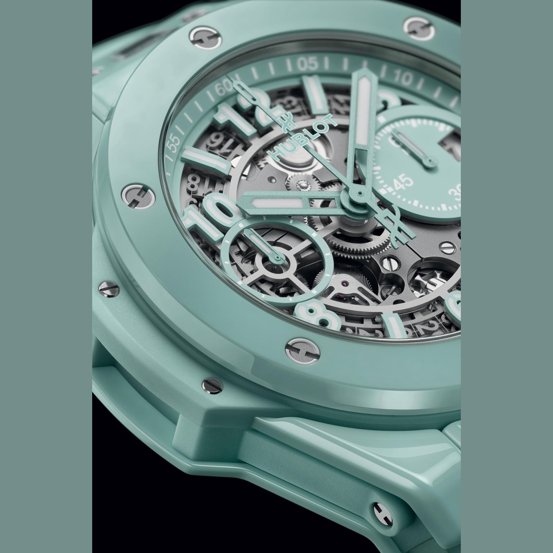 Hublot 441.GS.5221.RX Big Bang Unico Mint Green Ceramic