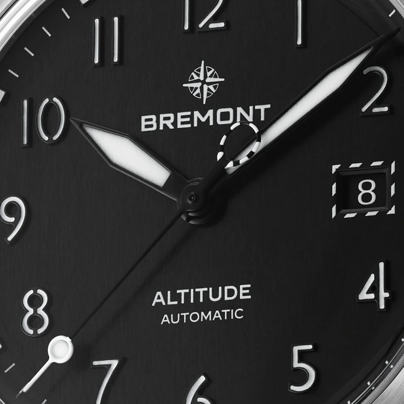 Bremont ALT39-DT-SS-BK-L-S Altitude 39 Date On Strap