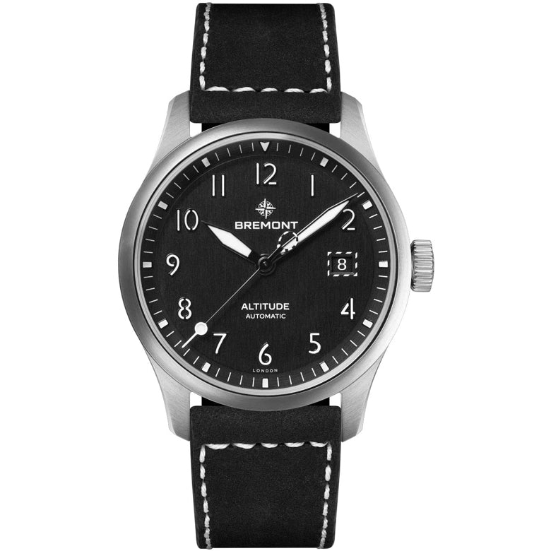 Bremont ALT39-DT-SS-BK-L-S Altitude 39 Date On Strap