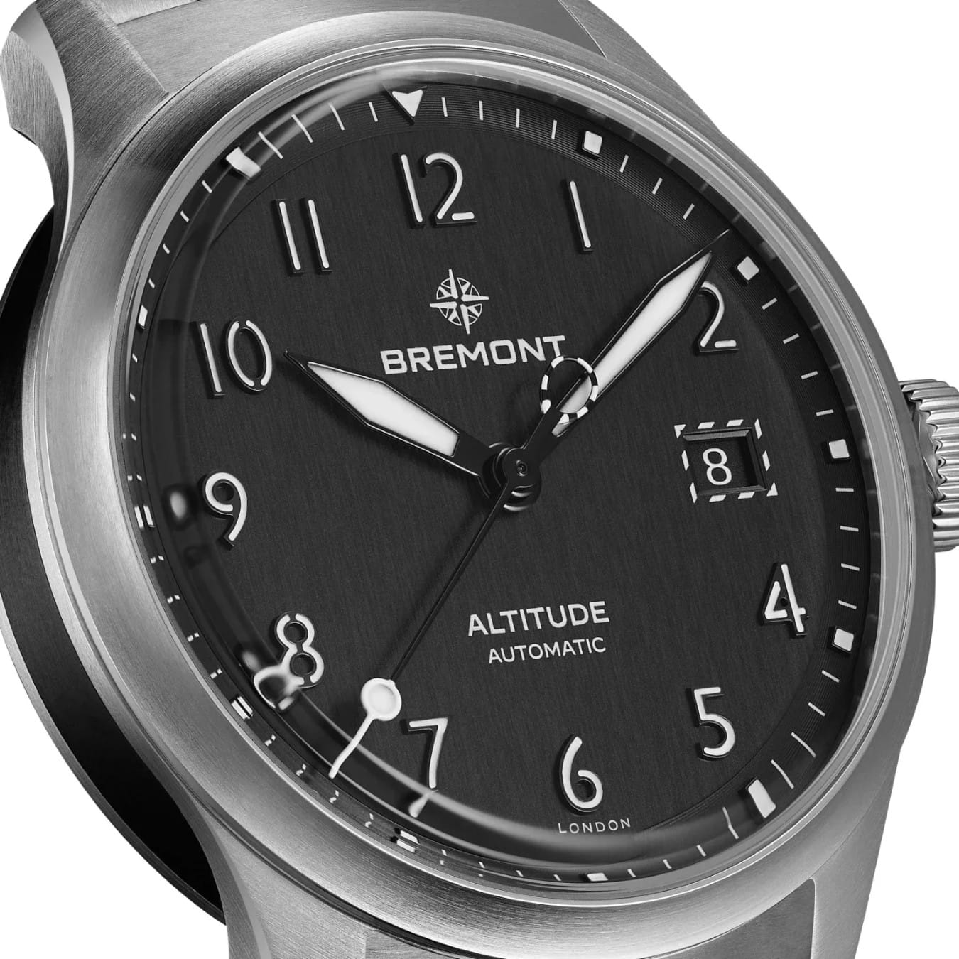 Bremont ALT39-DT-SS-BK-L-S Altitude 39 Date On Strap