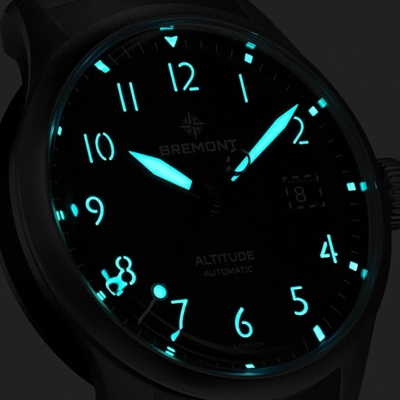Bremont ALT39-DT-SS-BK-B Altitude 39 Date On Bracelet