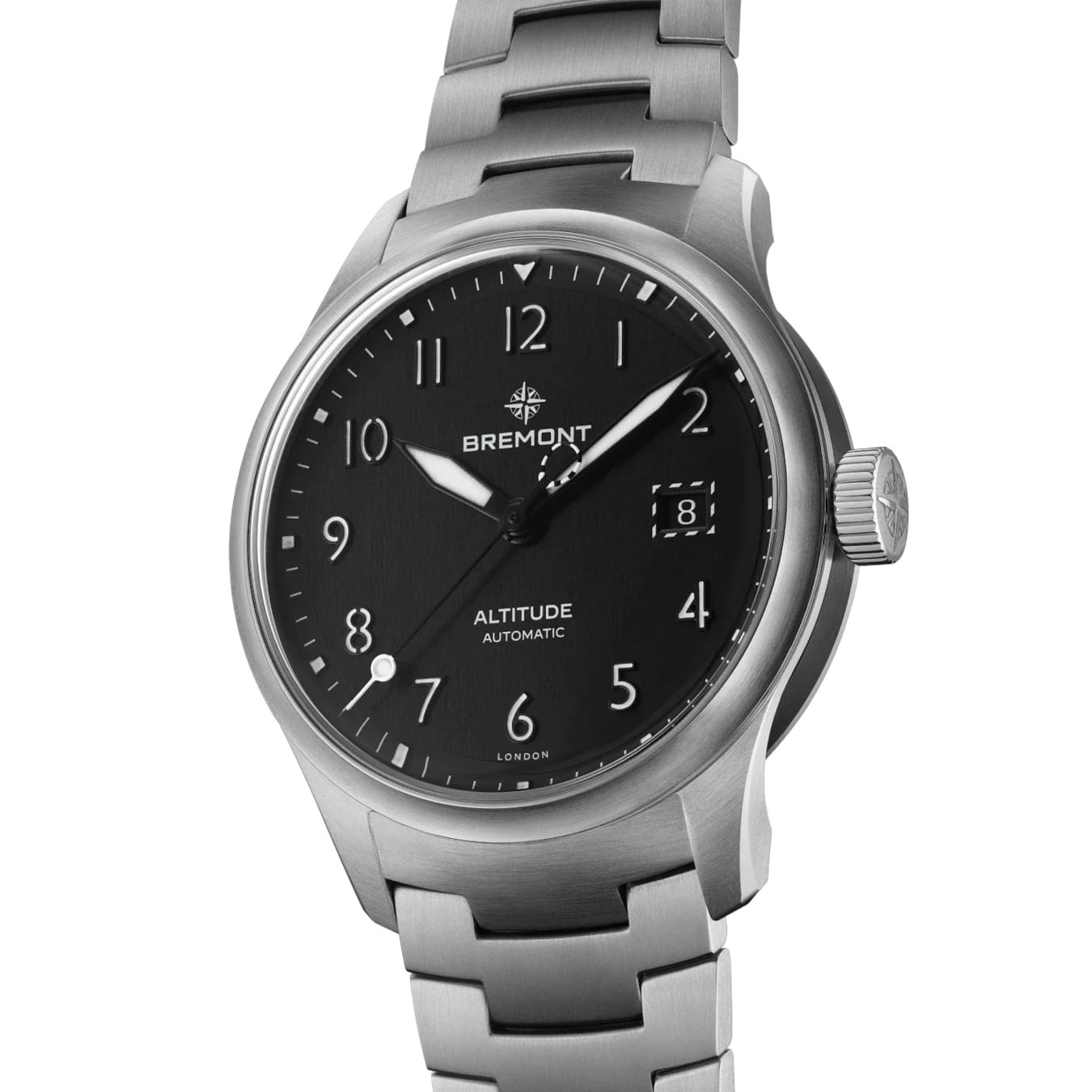 Bremont ALT39-DT-SS-BK-B Altitude 39 Date On Bracelet