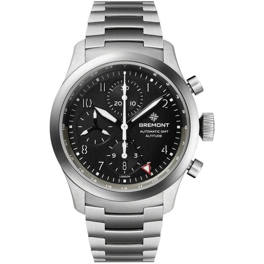 Bremont ALT42-CHR-G-SS-BK-B Altitude Chronograph GMT on Bracelet