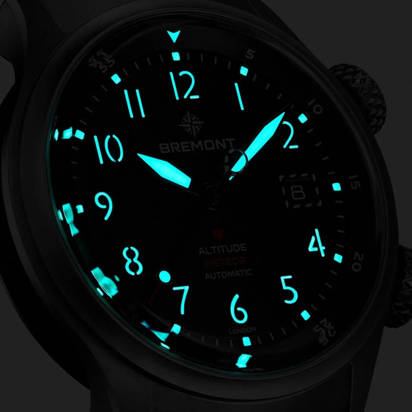 Bremont ALT42-MT-TI-BKBK-N-S Altitude MB Meteor On Nato Strap
