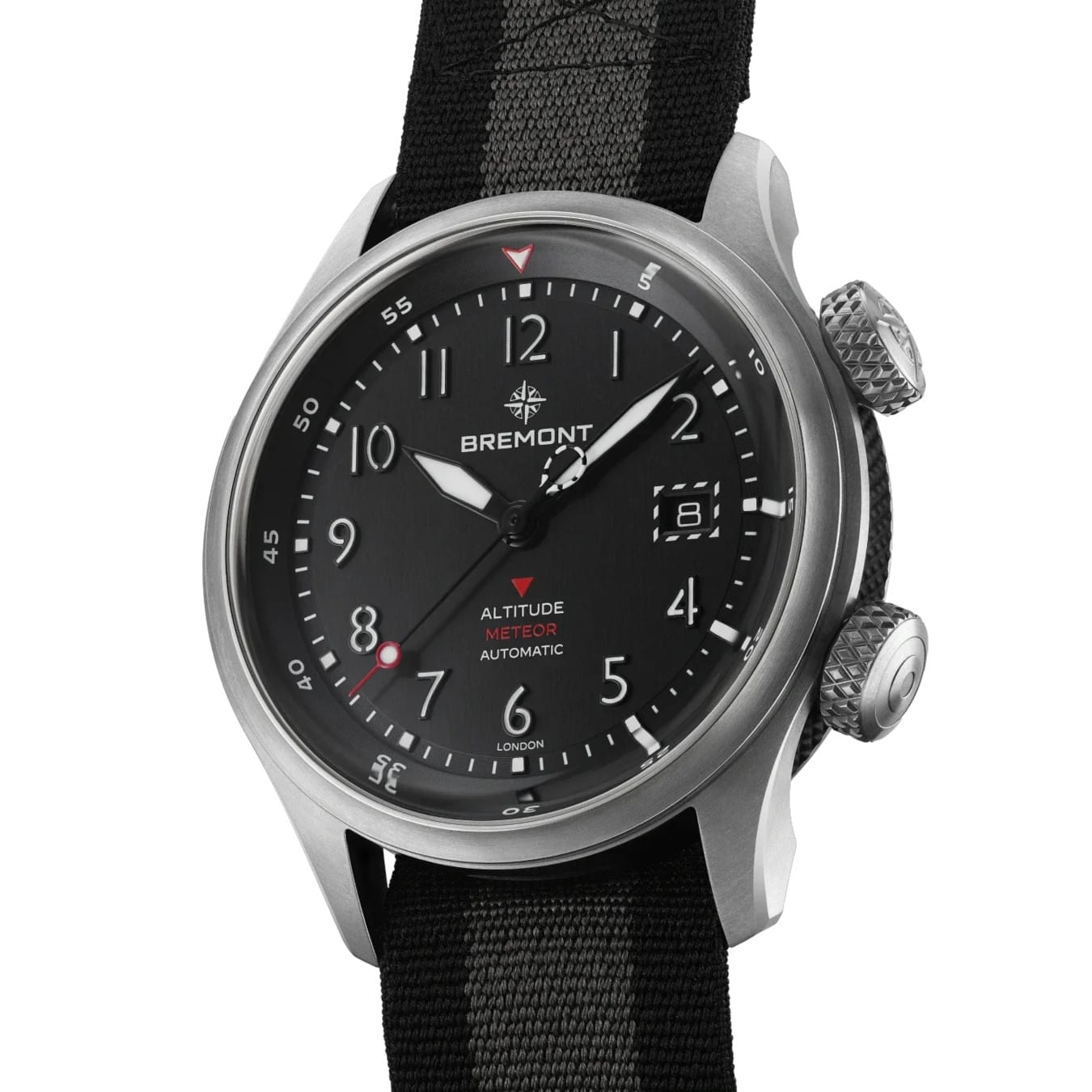 Bremont ALT42-MT-TI-BKBK-N-S Altitude MB Meteor On Nato Strap