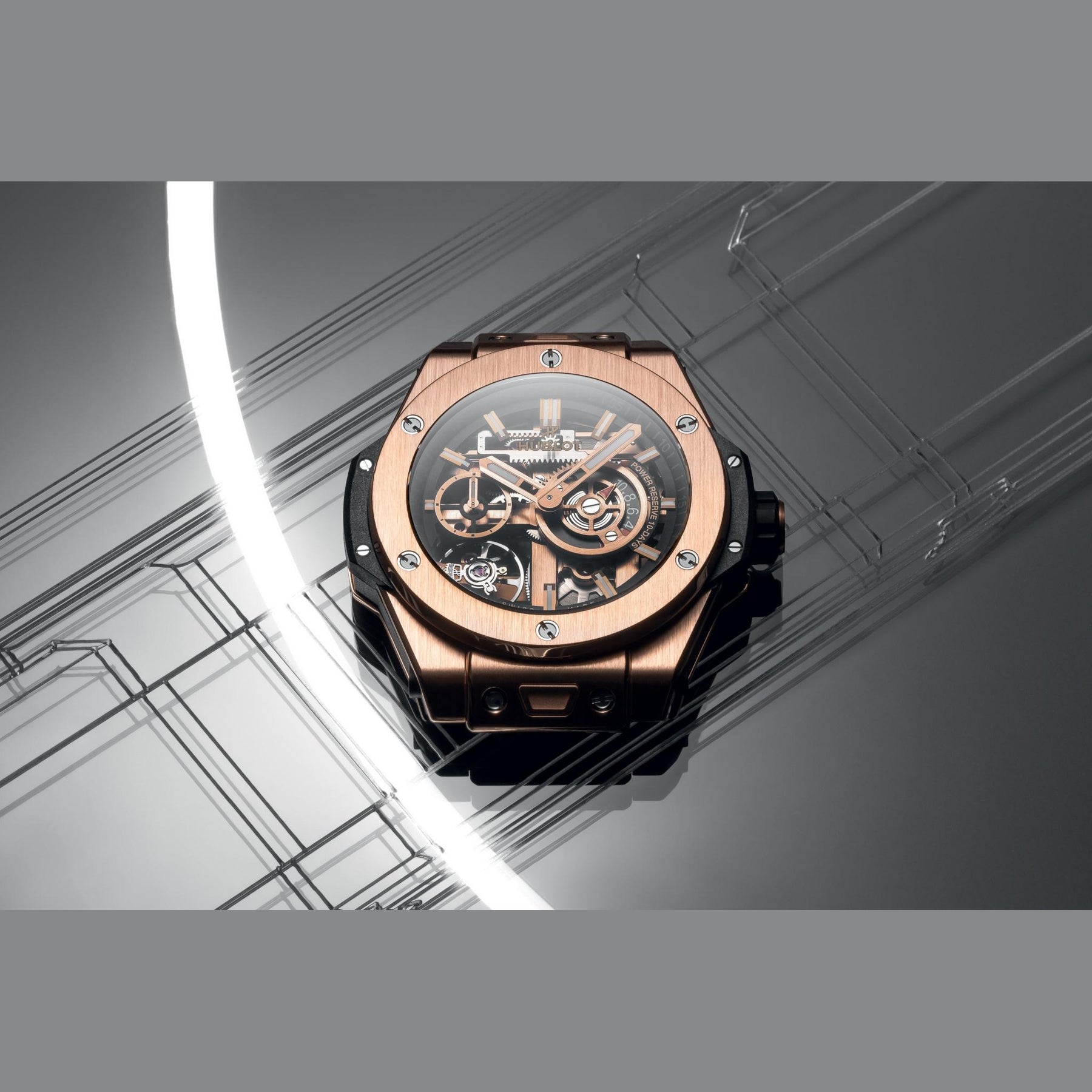 Hublot 444.OX.1180.RX Big Bang Meca 10 King Gold