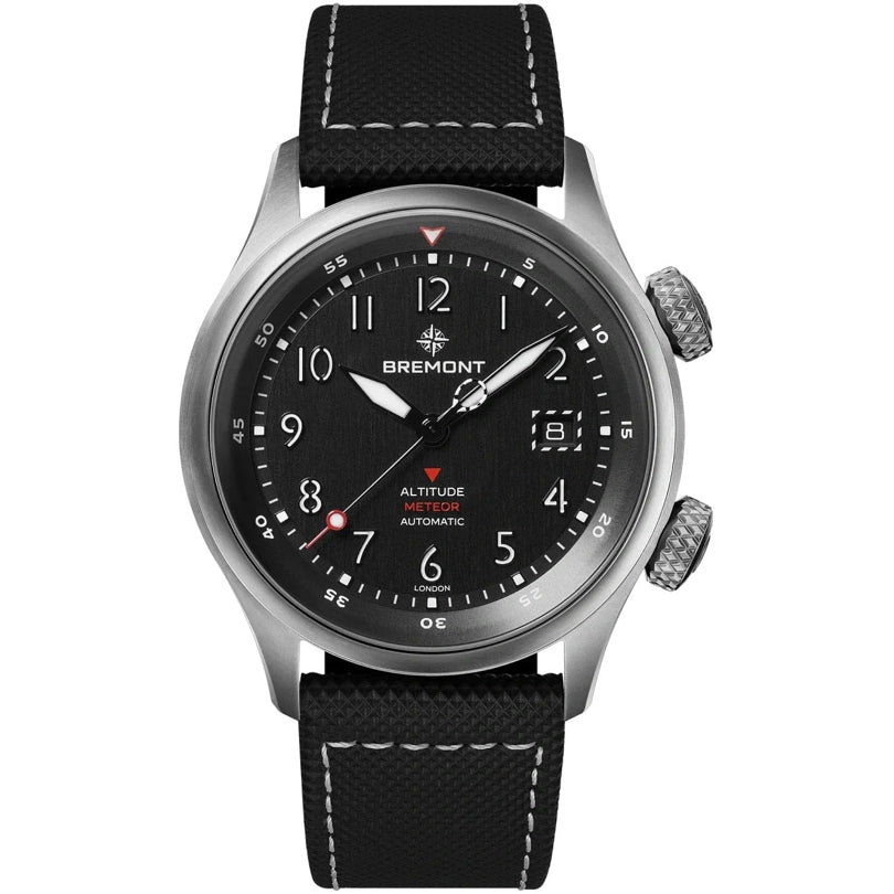 Bremont ALT42-MT-TI-BKBK-L-S Altitude MB Meteor On Strap