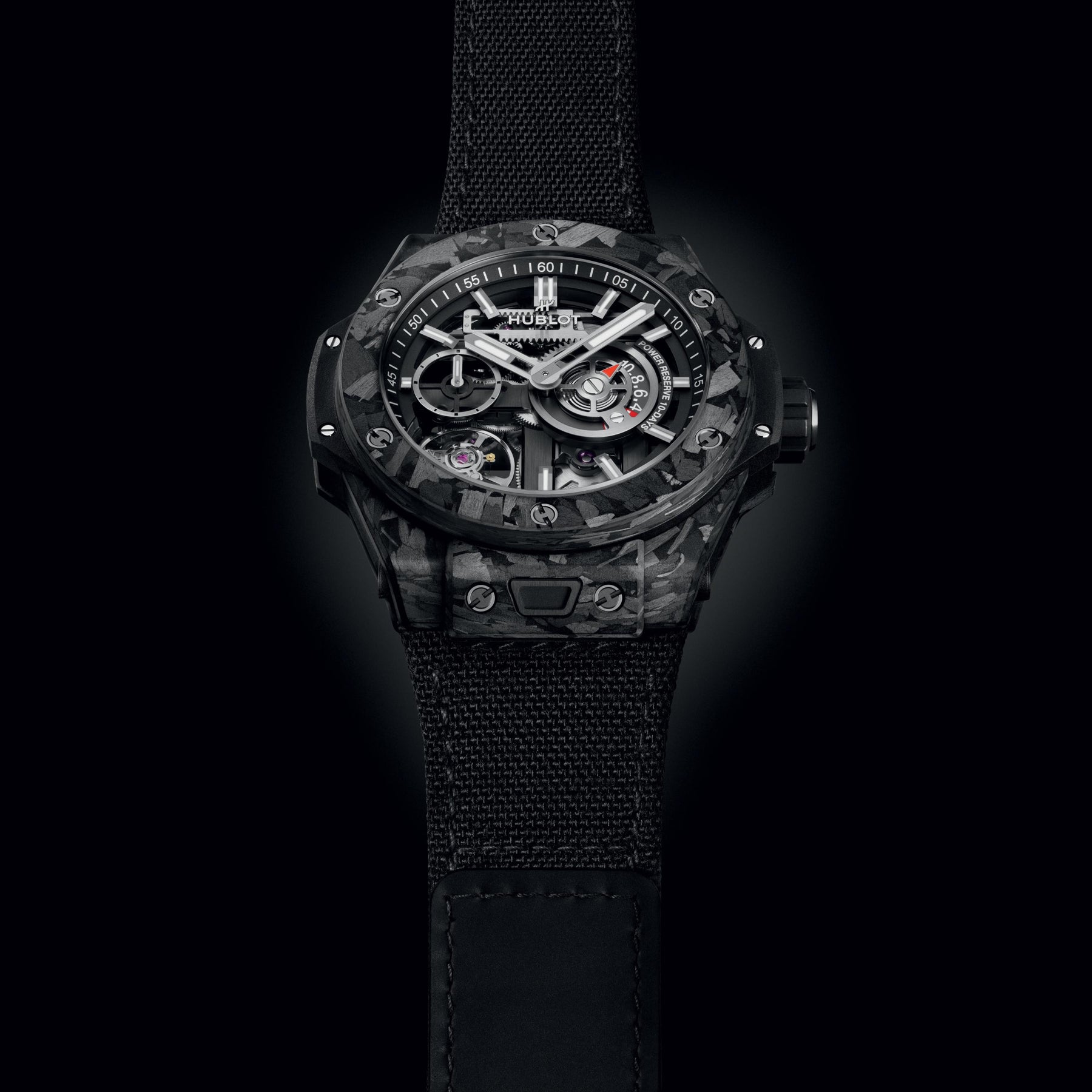 Hublot 444.QN.1170.NR Big Bang Meca-10 Frosted Carbon
