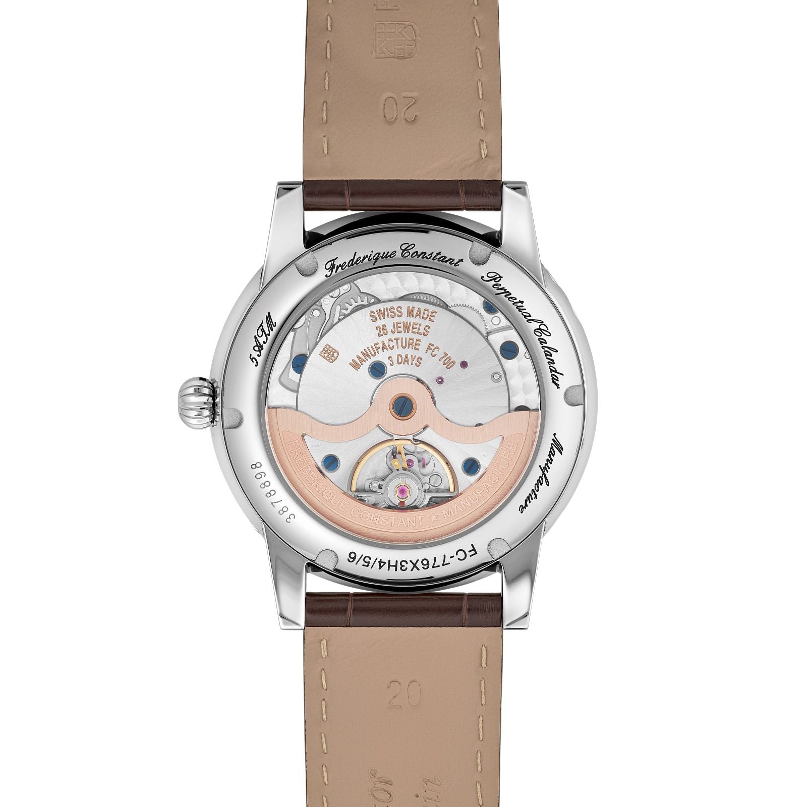 Frederique Constant FC-776SAL3H6 Manufacture Perpetual Calendar Salmon