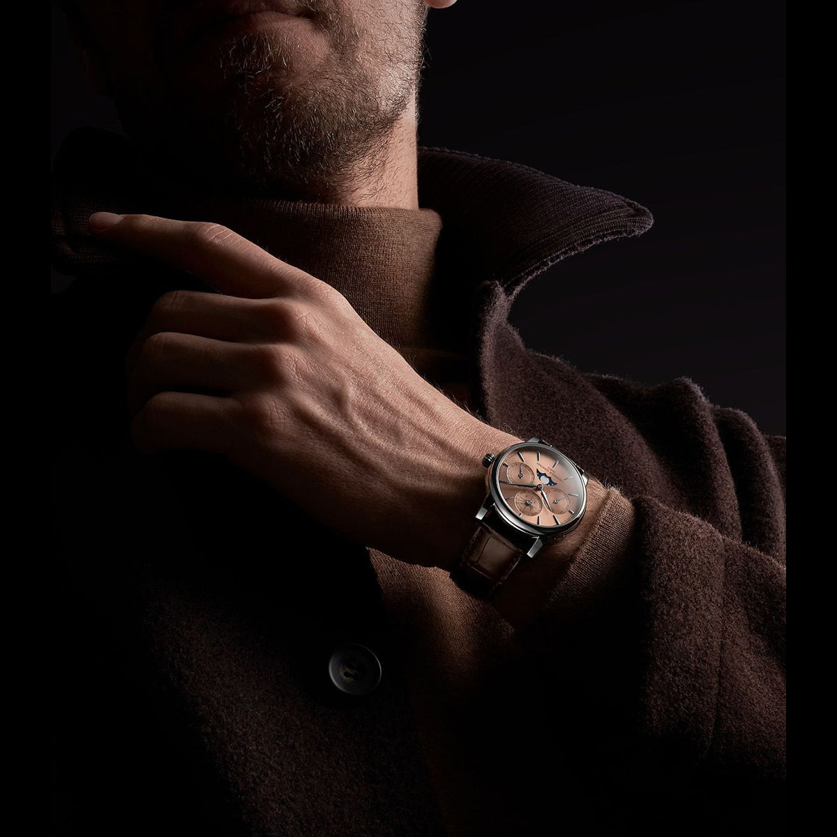 Frederique Constant FC-776SAL3H6 Manufacture Perpetual Calendar Salmon
