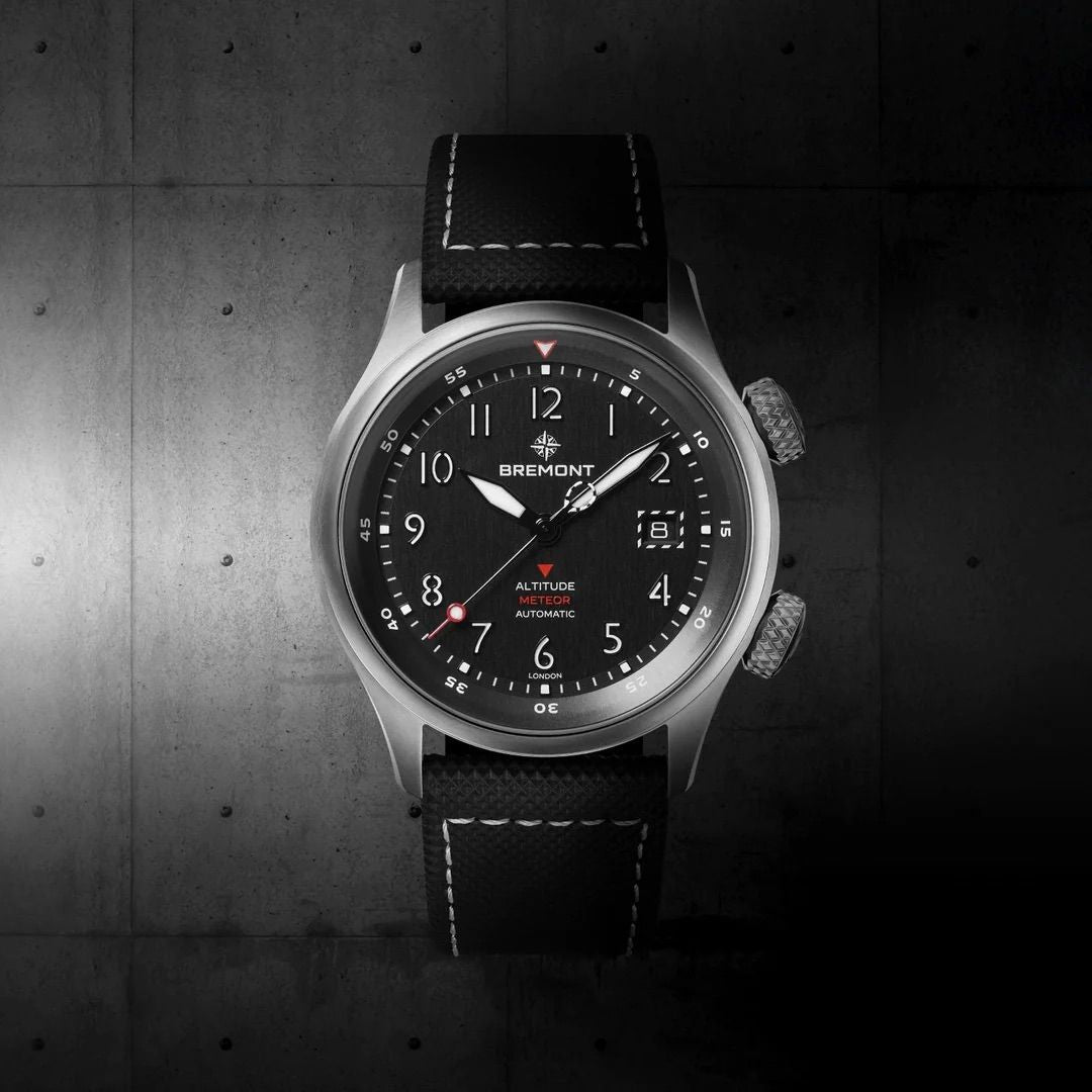 Bremont ALT42-MT-TI-BKBK-L-S Altitude MB Meteor On Strap