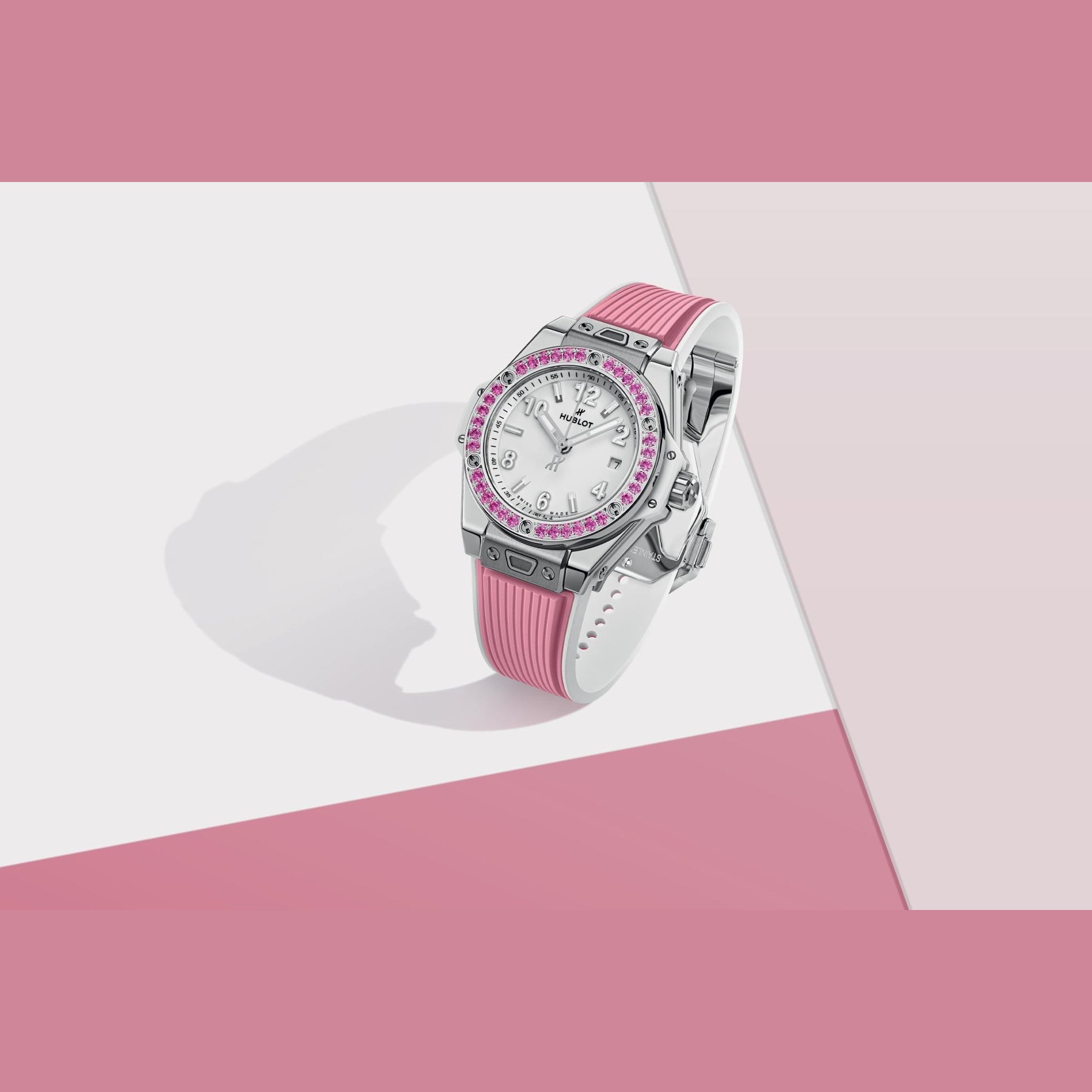 Hublot 485.SP.2210.RX.1233 One Click Joyful Steel Pink