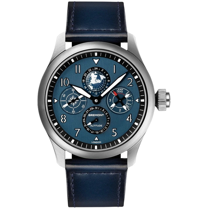 Bremont ALT42-PER-TI-BL-B Altitude Perpetual Calendar GMT on Bracelet