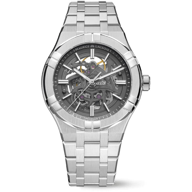 Maurice Lacroix Ai6008-Ss002-030-1 Automatic Skeleton