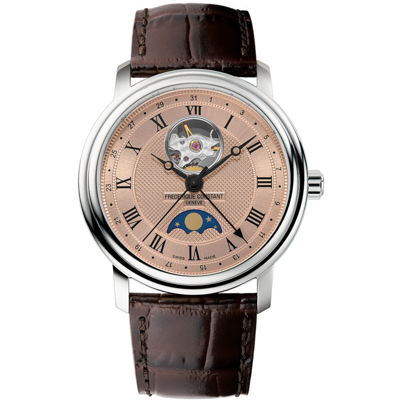 Frederique Constant FC-335MCSALB4P26 Classics Heart Beat Moonphase Date 40mm