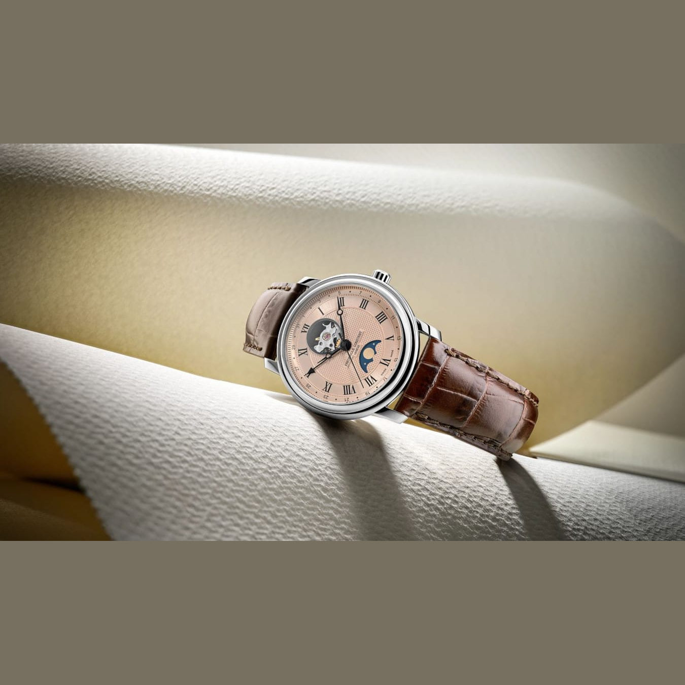 Frederique Constant FC-335MCSALB4P26 Classics Heart Beat Moonphase Date 40mm